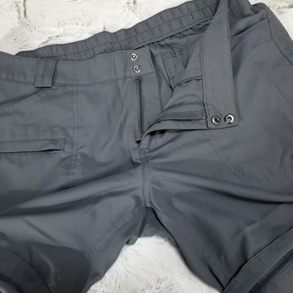 Magellan Outdoors Convertible Zip Pants Womens XL Regular Straight Performance - Picture 9 of 12